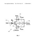 METHOD AND SYSTEM FOR MODELING DYNAMIC BEHAVIOR OF A TRANSISTOR diagram and image