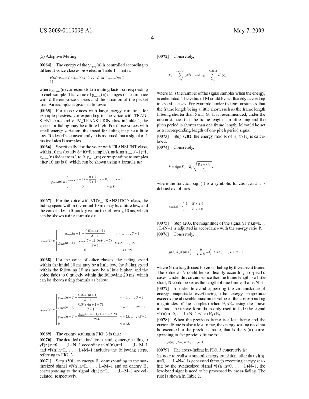 SIGNAL PROCESSING METHOD, PROCESSING APPARATUS AND VOICE DECODER - diagram, schematic, and image 12