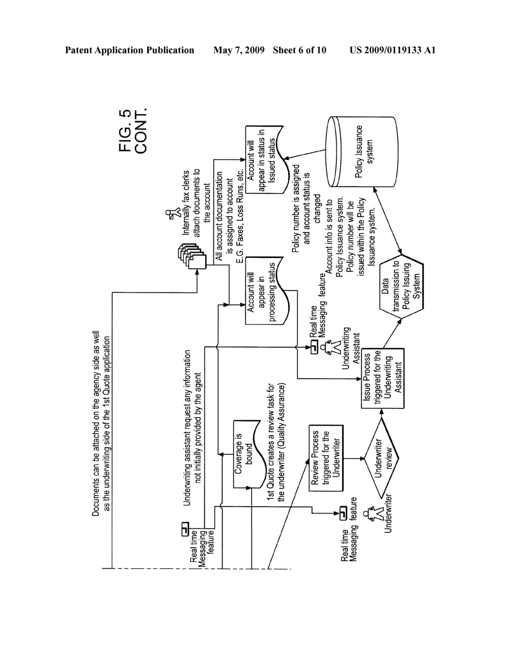 METHOD AND SYSTEM FOR POLICY UNDERWRITING AND RISK MANAGEMENT OVER A NETWORK - diagram, schematic, and image 07