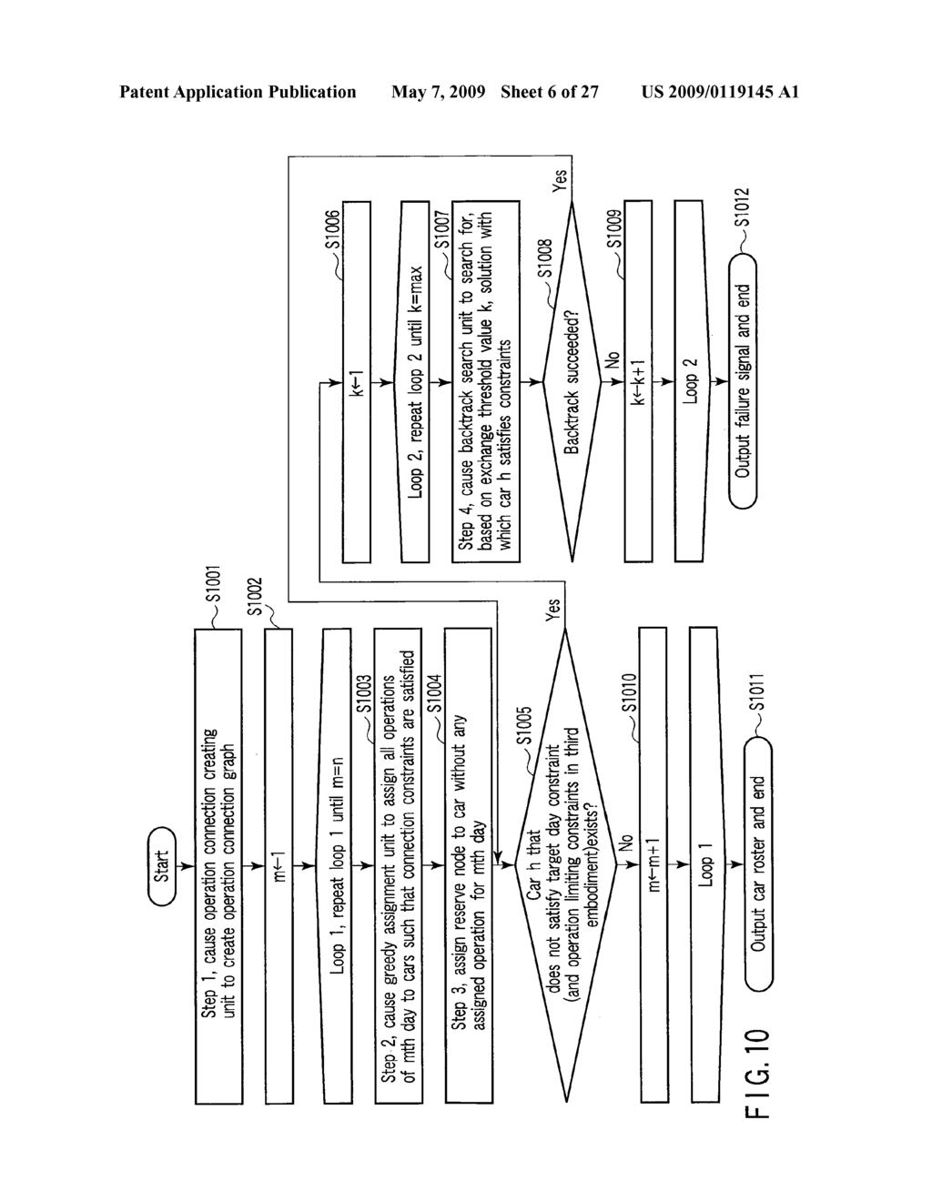 ROLLING STOCK SCHEDULING APPARATUS AND METHOD - diagram, schematic, and image 07