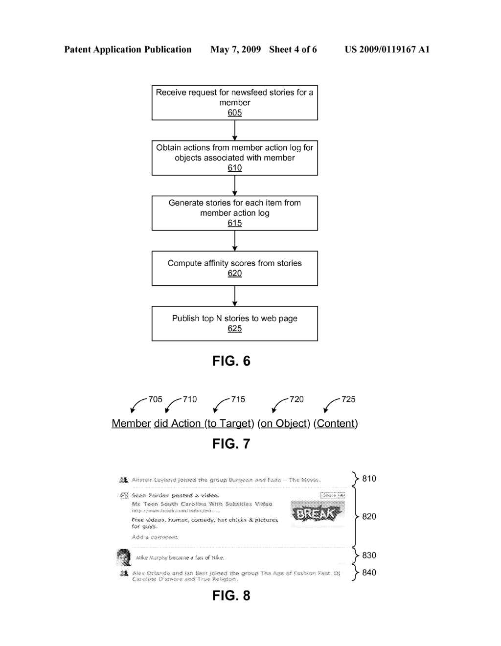 Social Advertisements and Other Informational Messages on a Social Networking Website, and Advertising Model for Same - diagram, schematic, and image 05