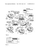 FRANKING METHOD AND MAIL TRANSPORT SYSTEM WITH CENTRAL POSTAGE ACCOUNTING diagram and image