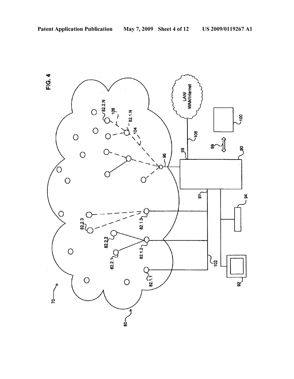 Aggregation and retrieval of network sensor data - diagram, schematic, and image 05