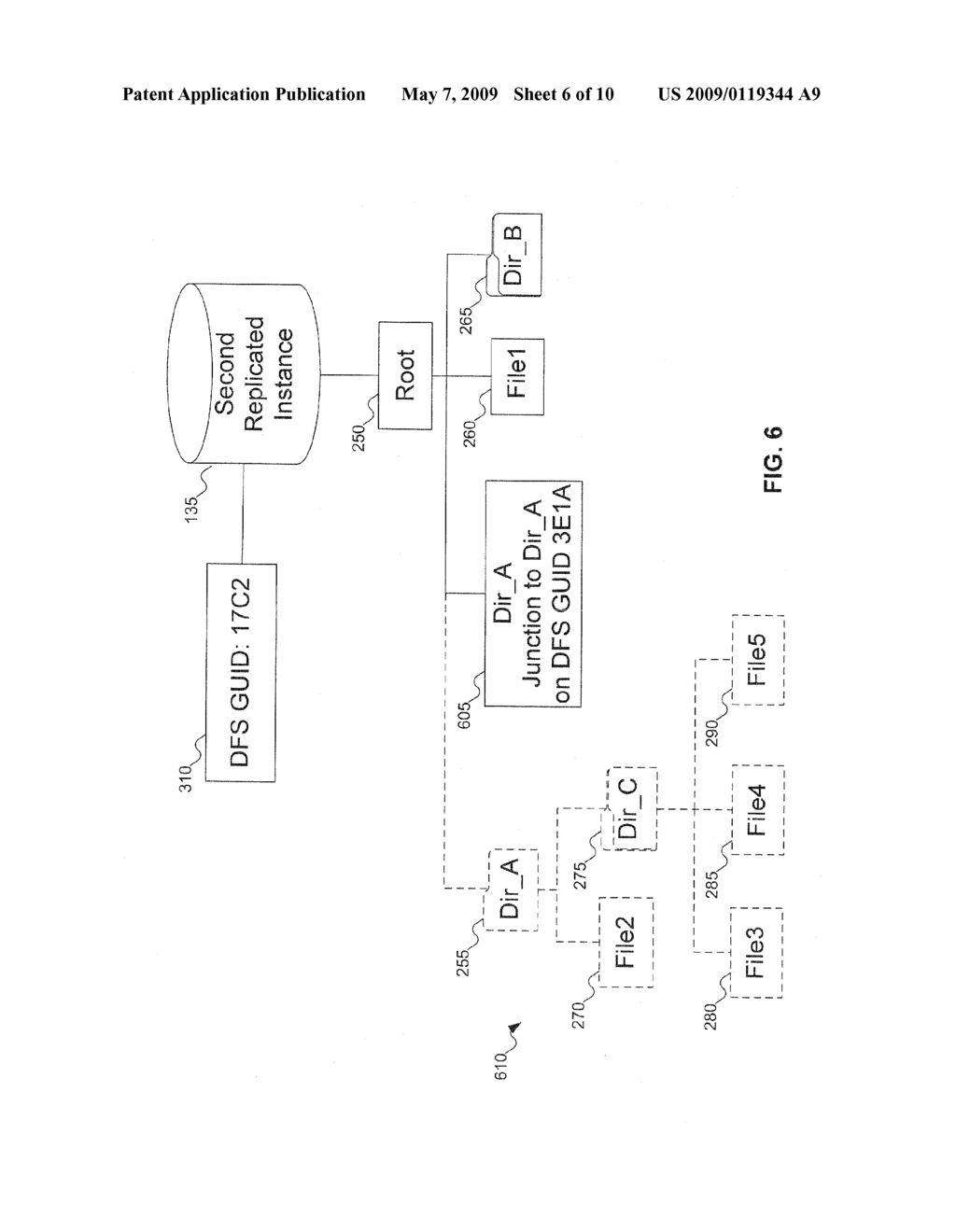 METHOD AND APPARATUS FOR SPLITTING A REPLICATED VOLUME - diagram, schematic, and image 07