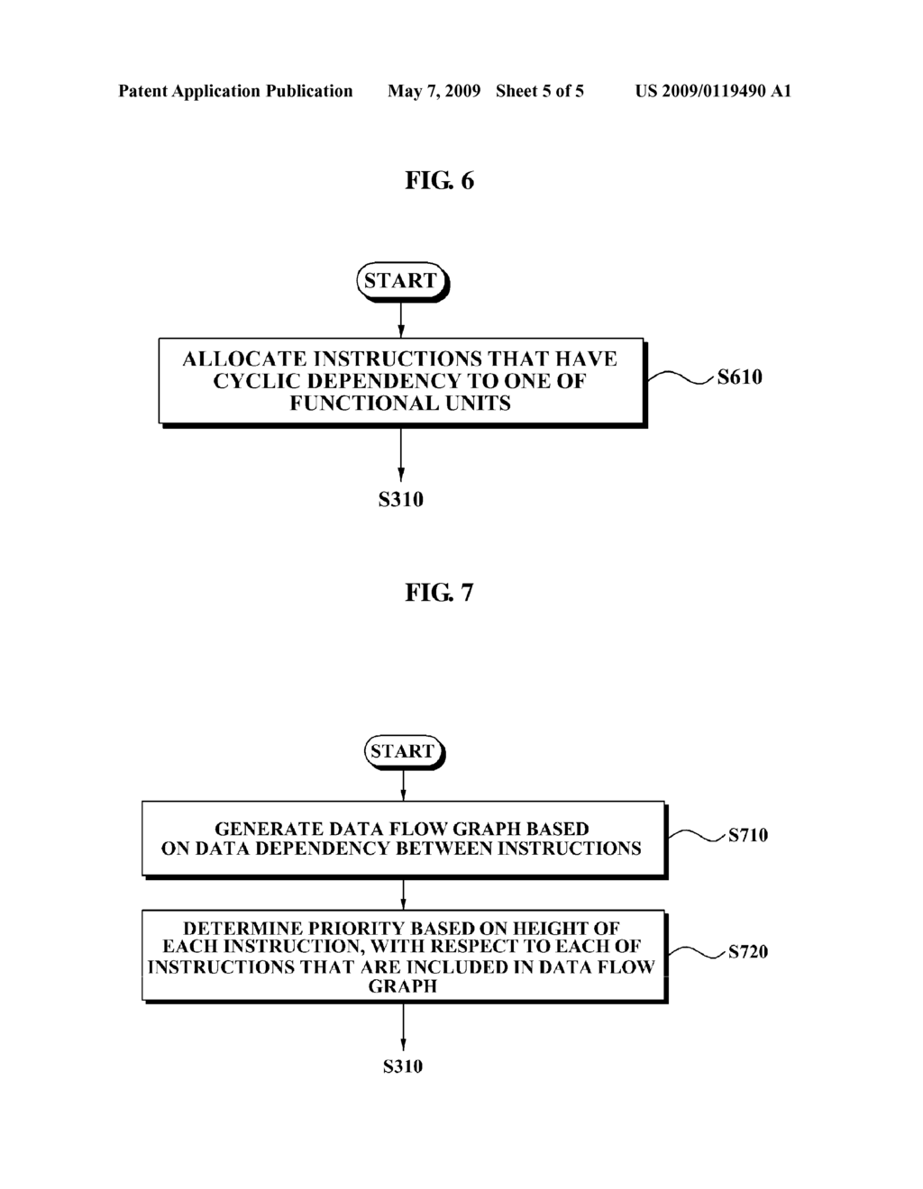 PROCESSOR AND INSTRUCTION SCHEDULING METHOD - diagram, schematic, and image 06