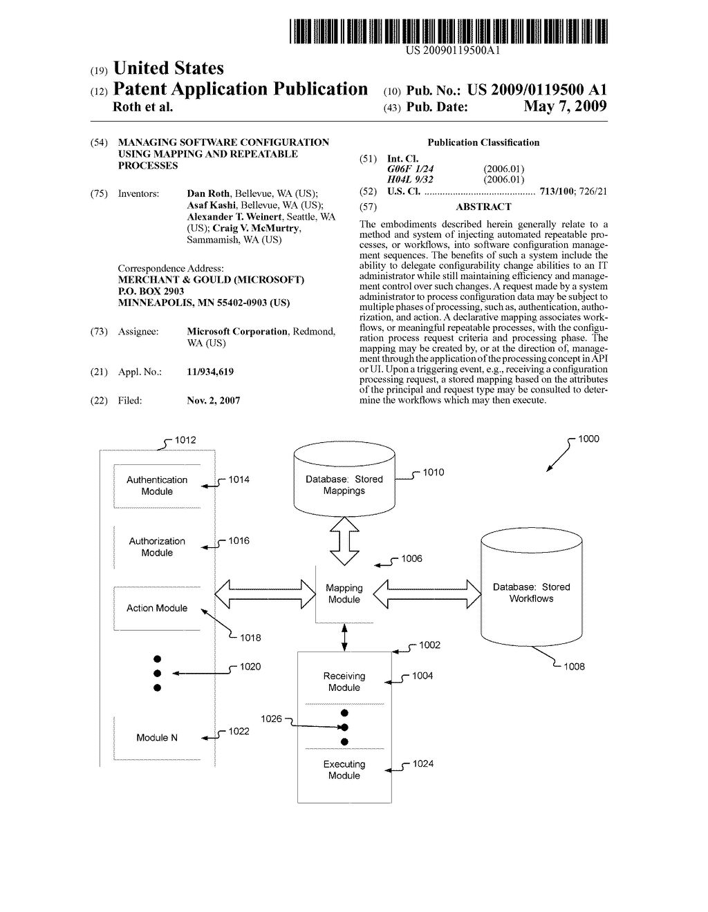 Managing software configuration using mapping and repeatable processes - diagram, schematic, and image 01