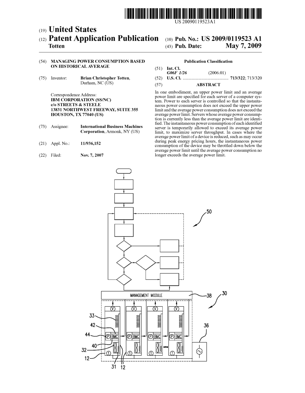 Managing Power Consumption Based on Historical Average - diagram, schematic, and image 01