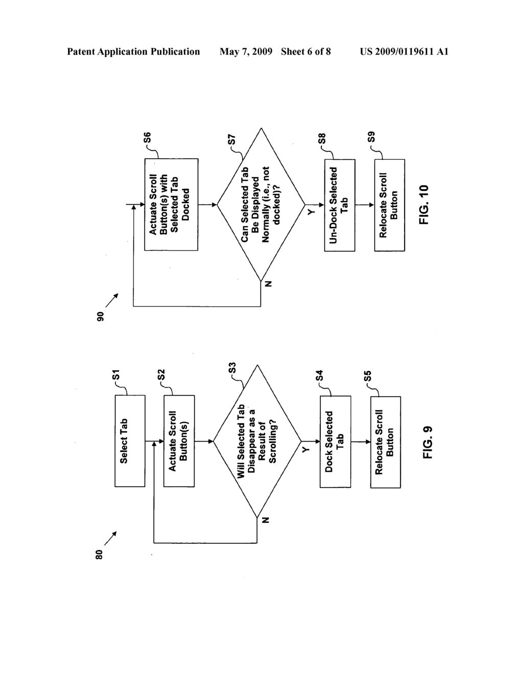 USER INTERFACE FOR A TABBED PANE - diagram, schematic, and image 07