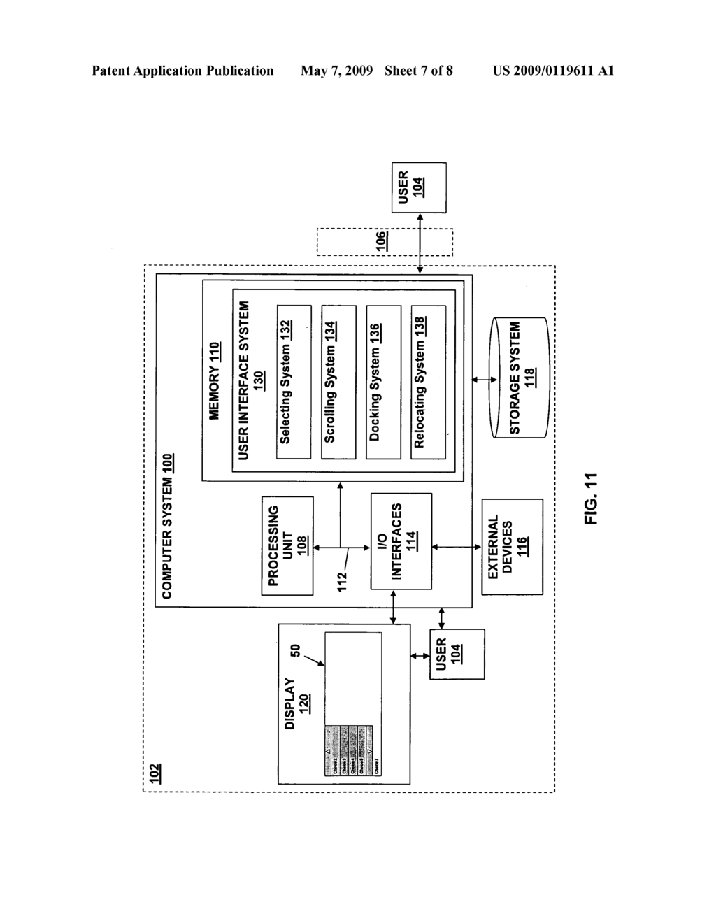 USER INTERFACE FOR A TABBED PANE - diagram, schematic, and image 08