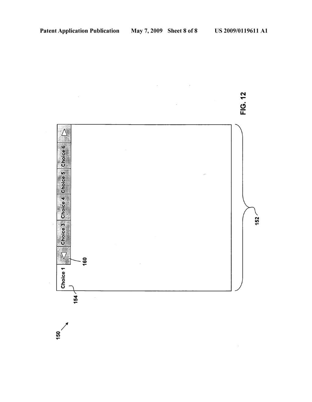 USER INTERFACE FOR A TABBED PANE - diagram, schematic, and image 09