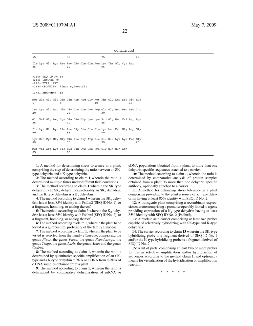 METHODS AND MEANS FOR DETERMINING AND CONFERRING STRESS TOLERANCE IN PLANTS - diagram, schematic, and image 28