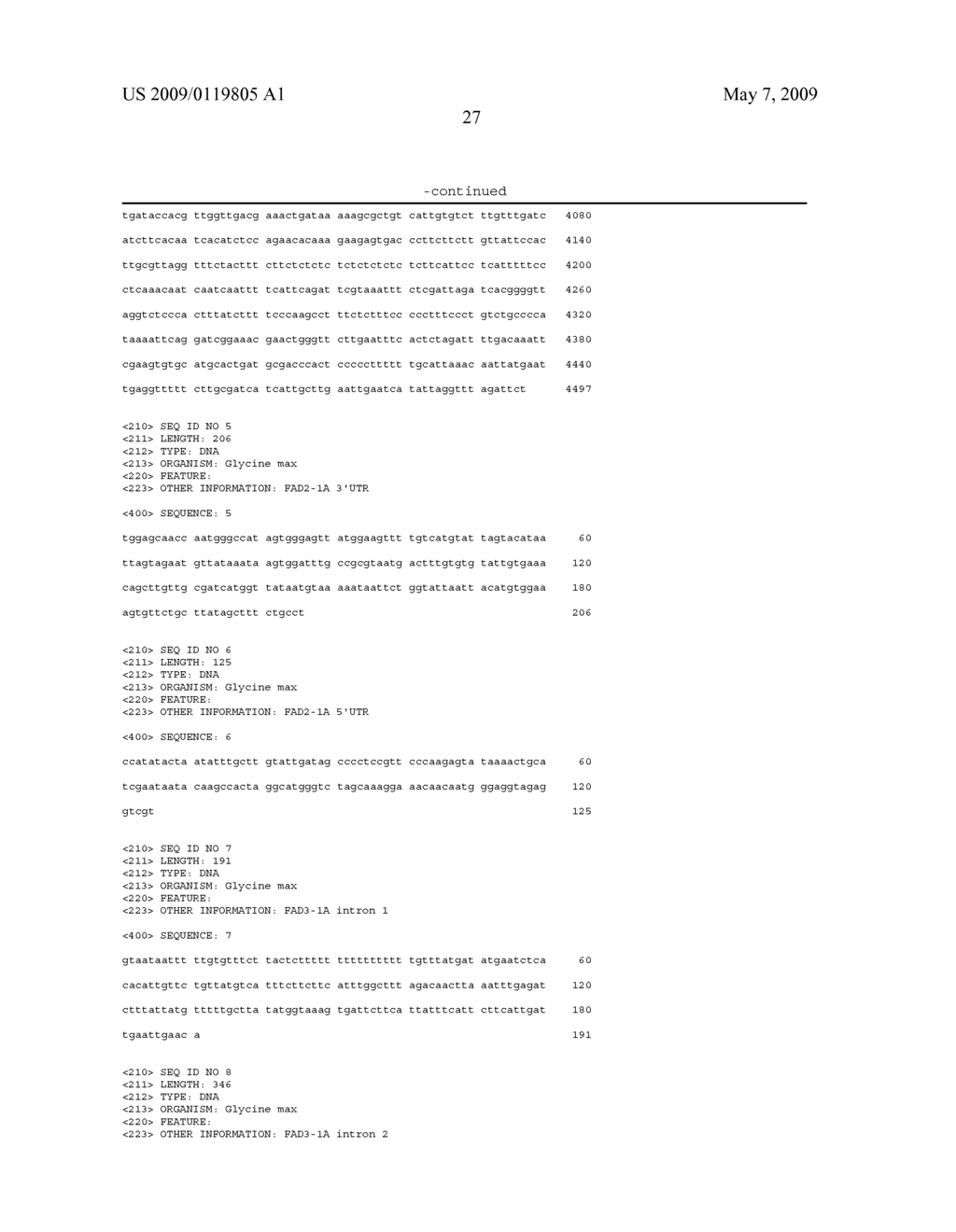 Nuleic acid constructs and methods for producing altered seed oil compositions - diagram, schematic, and image 45