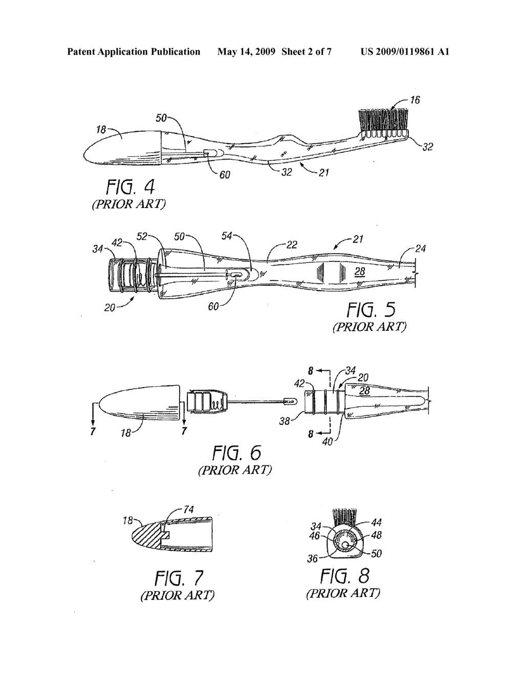 ILLUMINATED FLASHING TOOTHBRUSH AND METHOD OF USE - diagram, schematic, and image 03