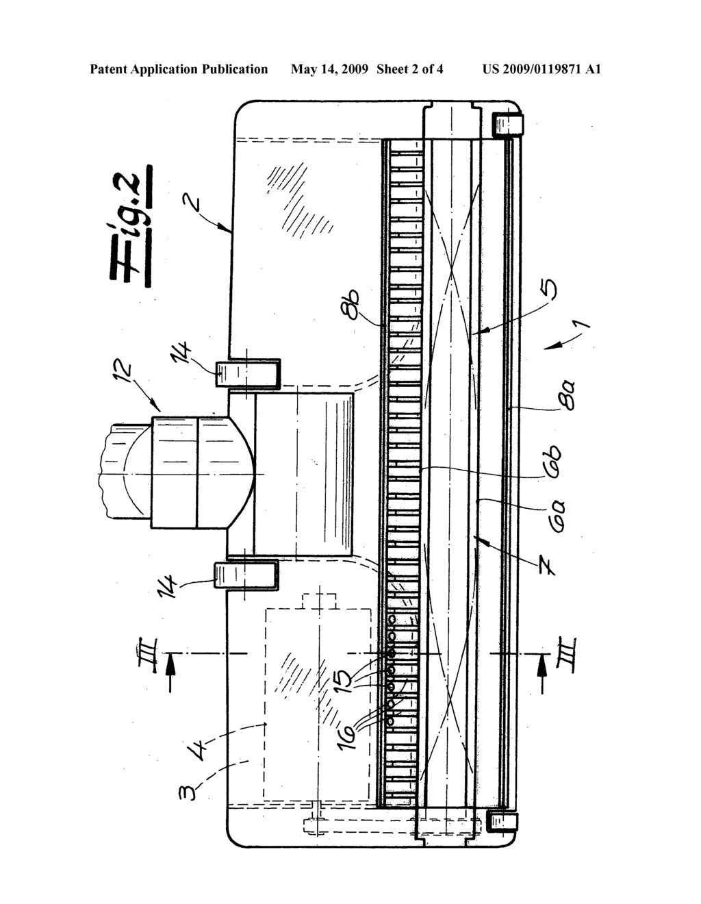 Electric vacuum head - diagram, schematic, and image 03