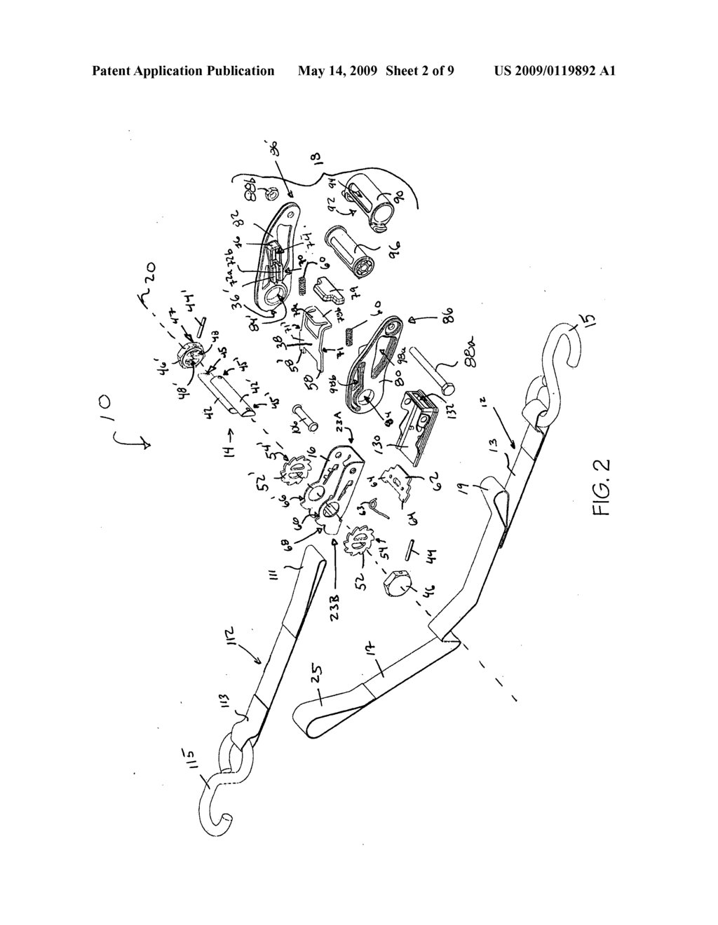 RATCHET TIE-DOWN - diagram, schematic, and image 03