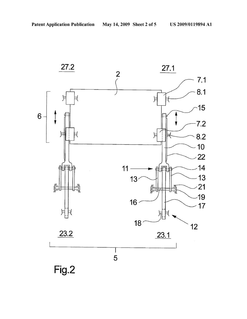 APPARATUS FOR NEEDLING A NON-WOVEN WEB - diagram, schematic, and image 03