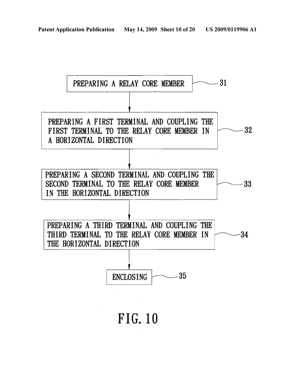 METHOD OF MAKING A RELAY - diagram, schematic, and image 11