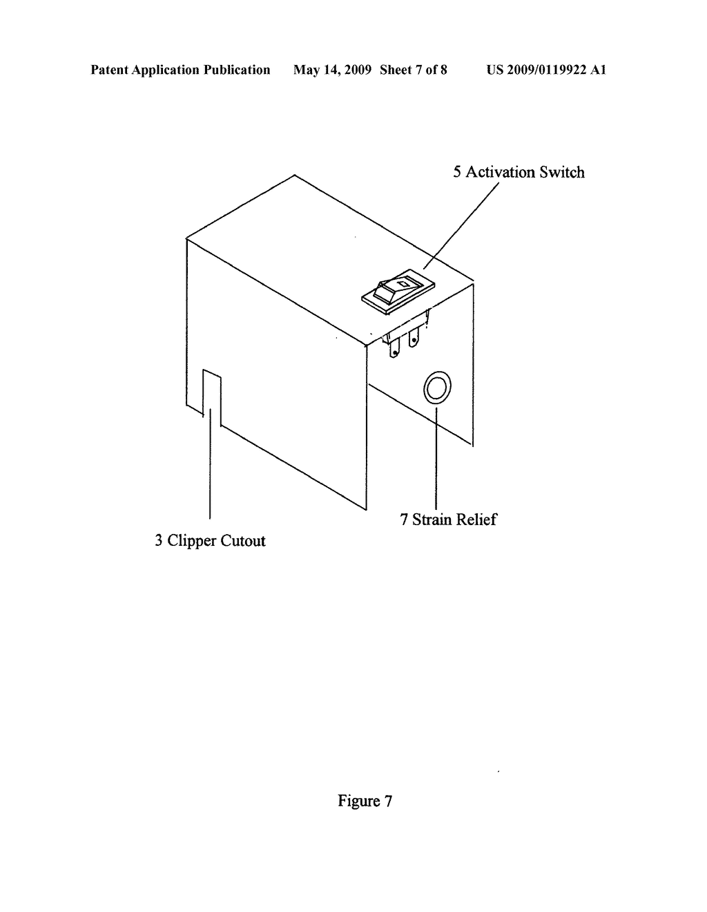 Powered nail clipper - diagram, schematic, and image 08