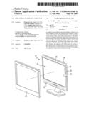 Display having adhesive structure diagram and image