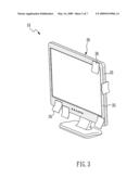 Display having adhesive structure diagram and image