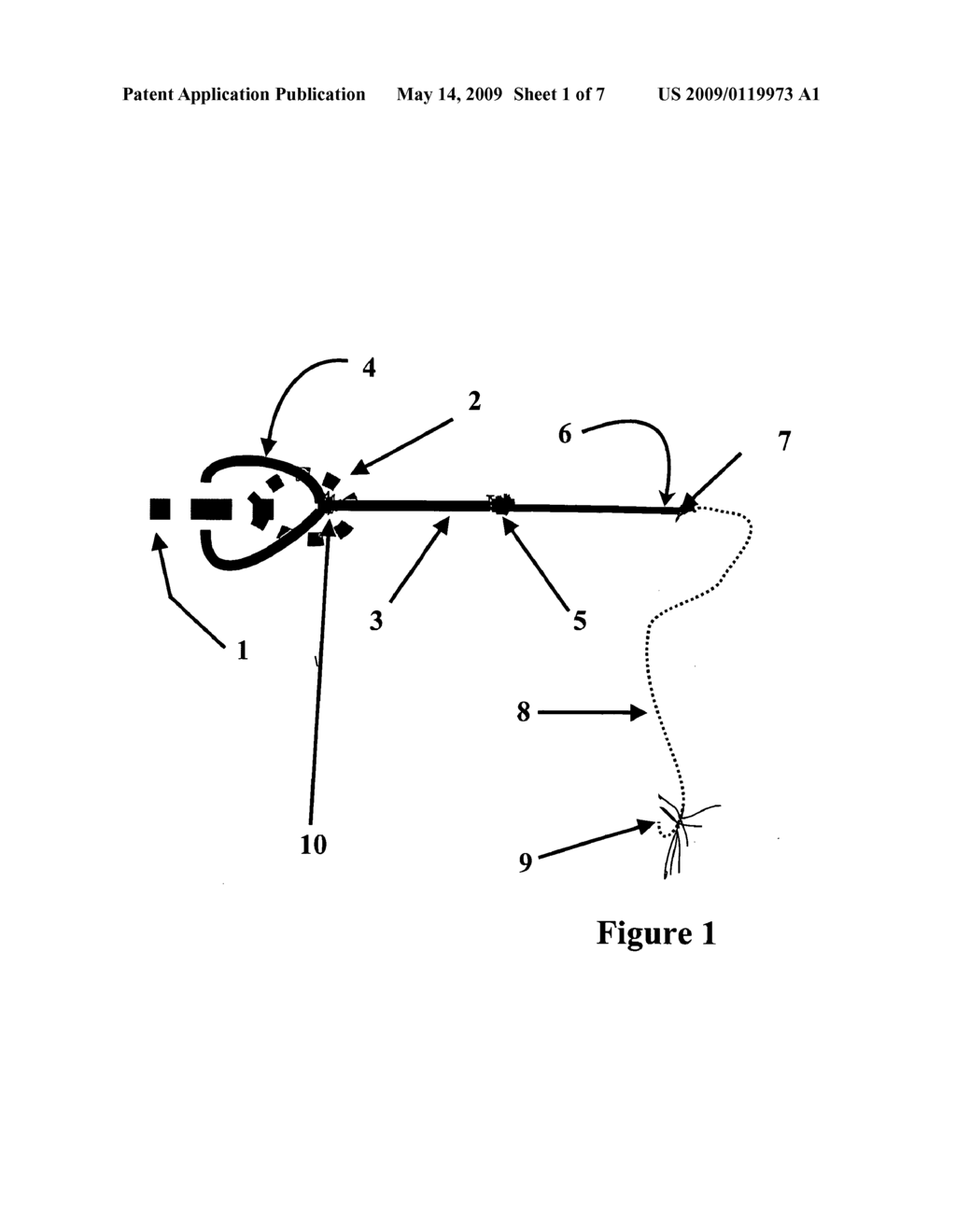 Leader and Leader Sections for Use in Fly Fishing - diagram, schematic, and image 02