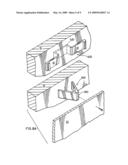 Concrete form tie with connector for finishing panel diagram and image