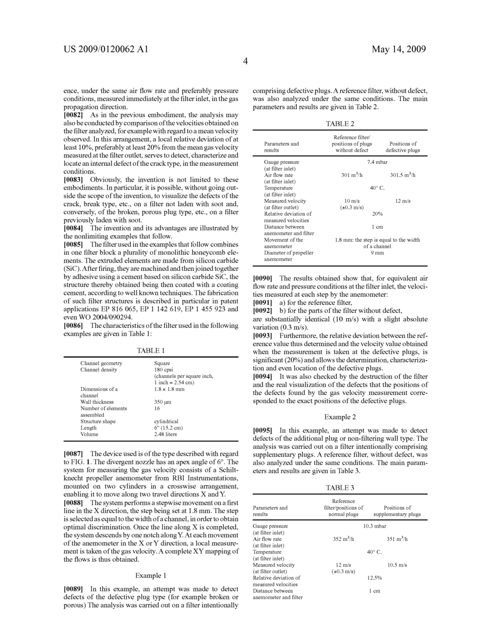 METHOD FOR THE NON-DESTRUCTIVE CONTROL OF A PARTICLE FILTER AND ASSOCIATED DEVICE - diagram, schematic, and image 06