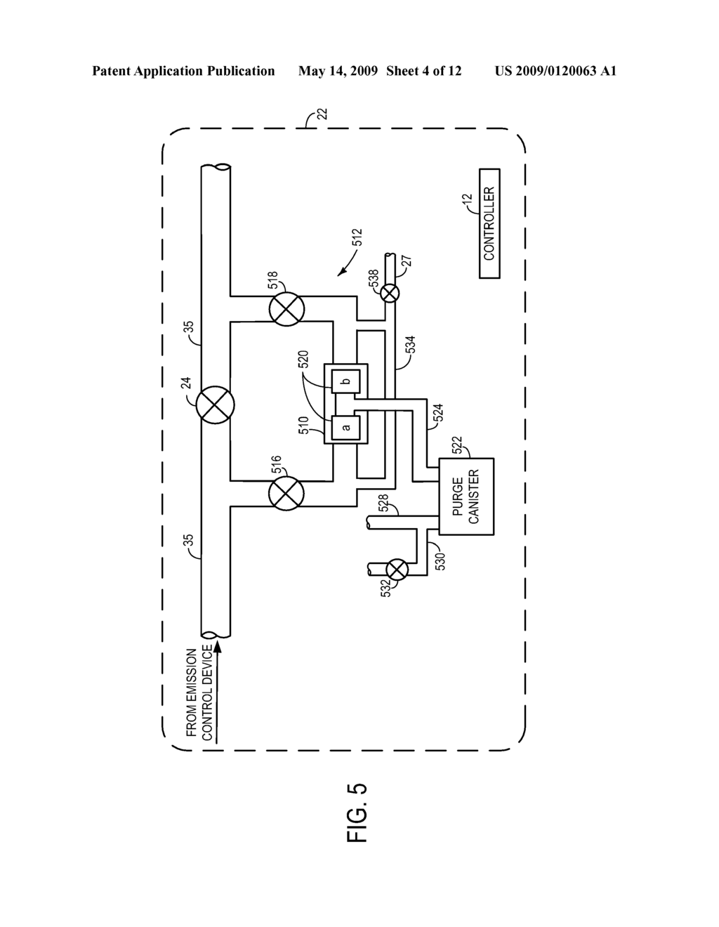 Hydrocarbon Retaining System Configuration for Combustion Engine - diagram, schematic, and image 05