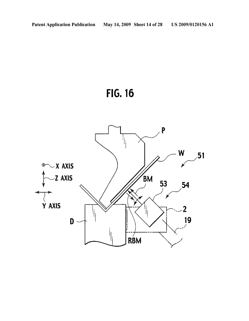 WORK BENDING ANGLE DETECTING DEVICE AND WORK BENDING MACHINE - diagram, schematic, and image 15