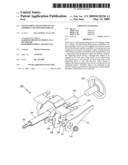 Telescoping-tilting device of steering column for vehicle diagram and image