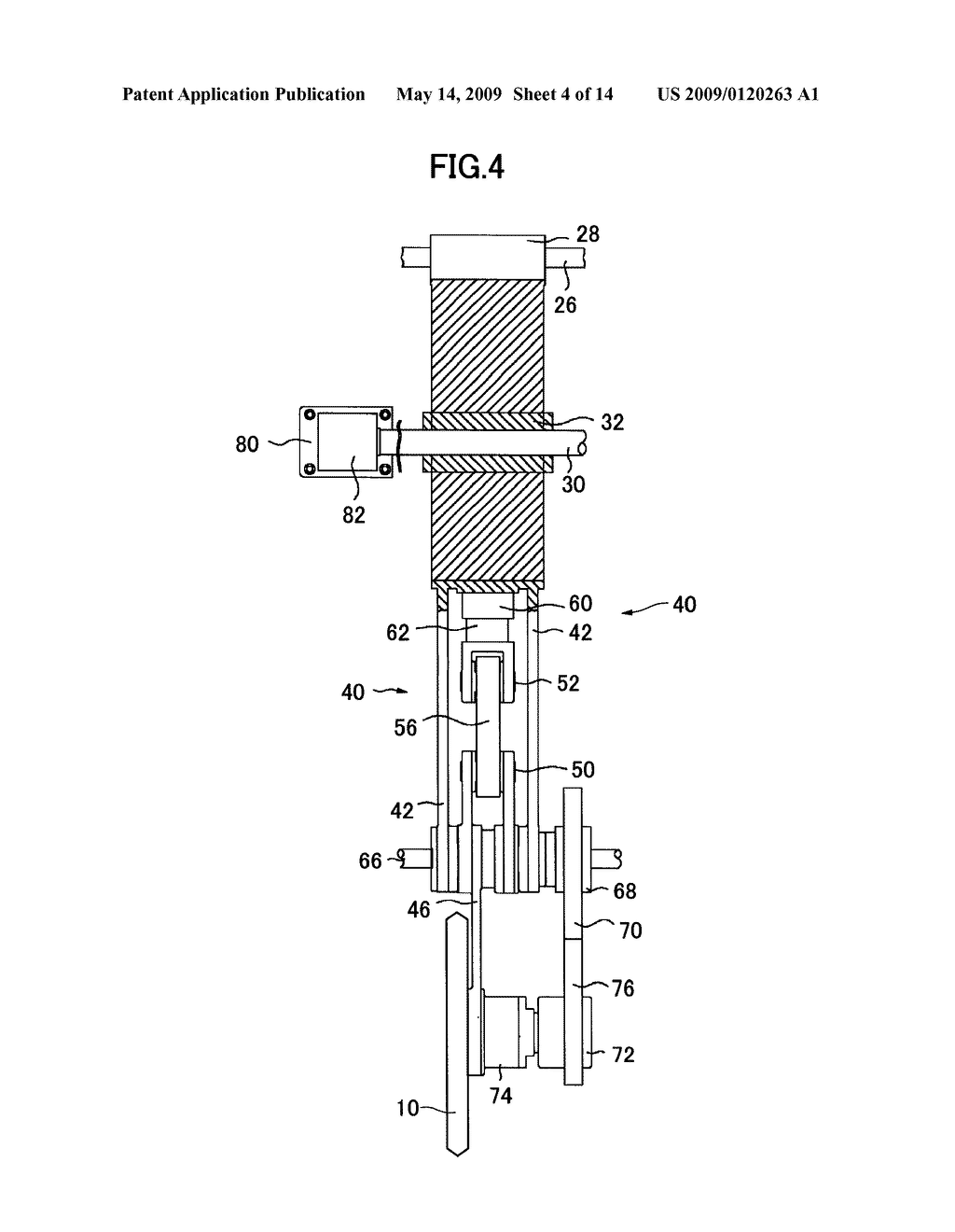 SCORER APPARATUS FOR CORRUGATED PAPERBOARD SHEET - diagram, schematic, and image 05