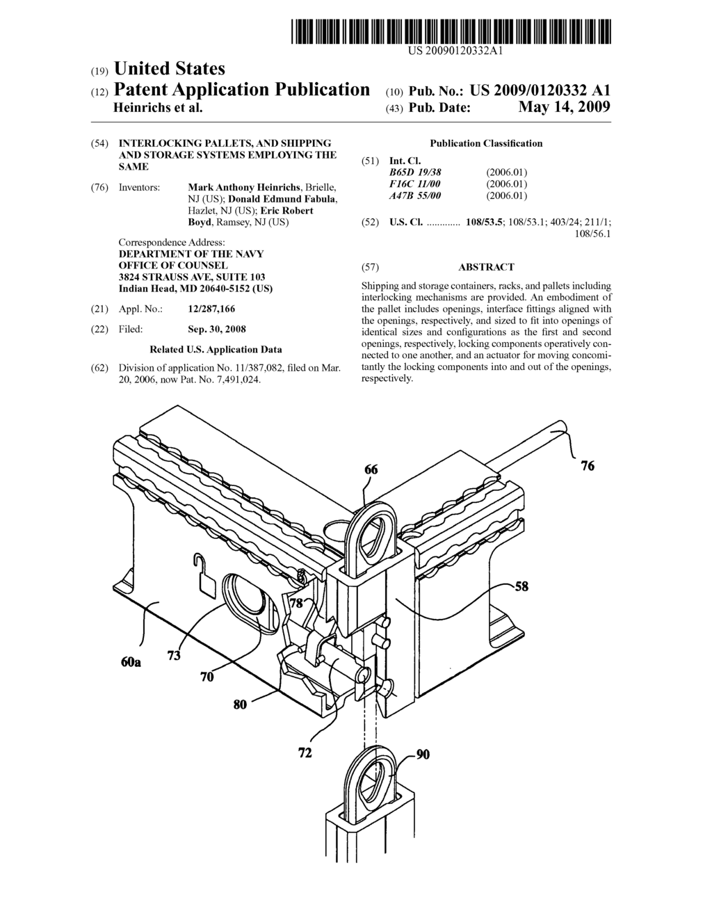 Interlocking pallets, and shipping and storage systems employing the same - diagram, schematic, and image 01