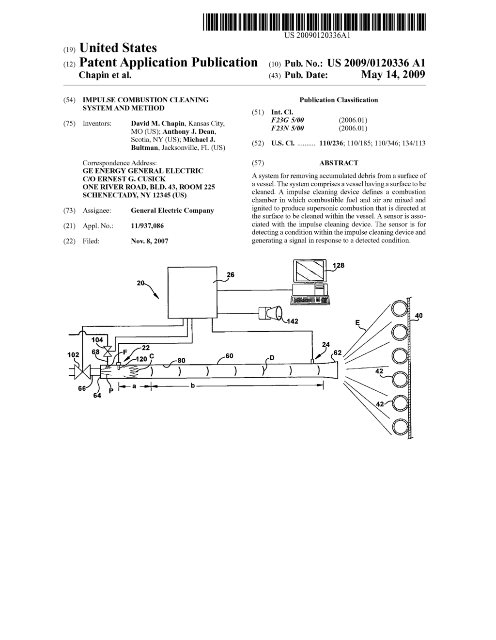 IMPULSE COMBUSTION CLEANING SYSTEM AND METHOD - diagram, schematic, and image 01