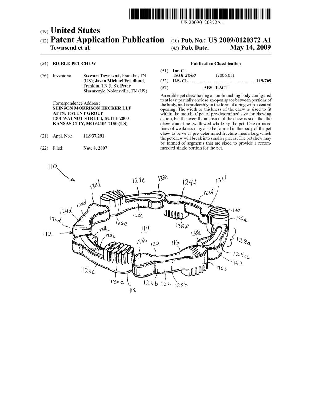 Edible Pet Chew - diagram, schematic, and image 01