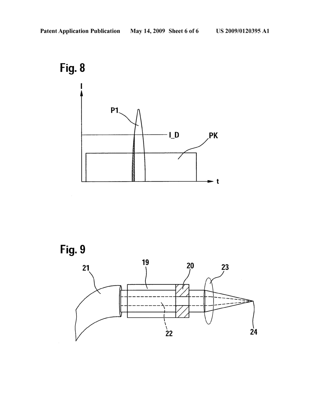 METHOD AND DEVICE FOR IGNITING A FUEL-AIR MIXTURE IN A COMBUSTION CHAMBER OF AN INTERNAL COMBUSTION ENGINE - diagram, schematic, and image 07