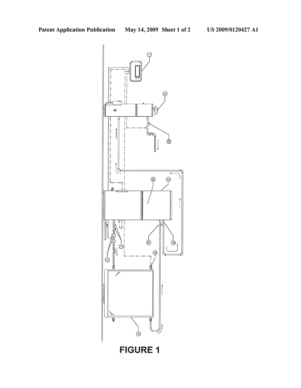 WATER HEATER OF ENDORSEMENT WITH IONIZED IGNITION AND CONTROL OF ELECTRONIC TEMPERATURE FOR HEATERS OF CIRCULATION FORCED WITH SOLAR APPLICATION OF ENERGY - diagram, schematic, and image 02