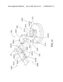 Secure mechanism of portable accessory device for outdoor umbrella diagram and image