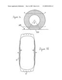 Tyre with Corrugated Sidewalls diagram and image