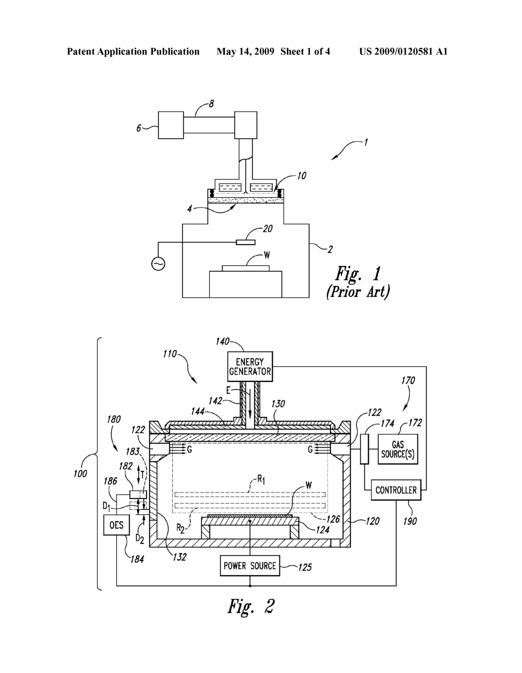 SYSTEMS AND METHODS FOR PLASMA PROCESSING OF MICROFEATURE WORKPIECES - diagram, schematic, and image 02