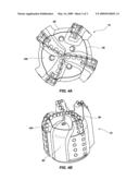 EARTH-BORING TOOLS ATTACHABLE TO A CASING STRING AND METHODS FOR THEIR MANUFACTURE diagram and image