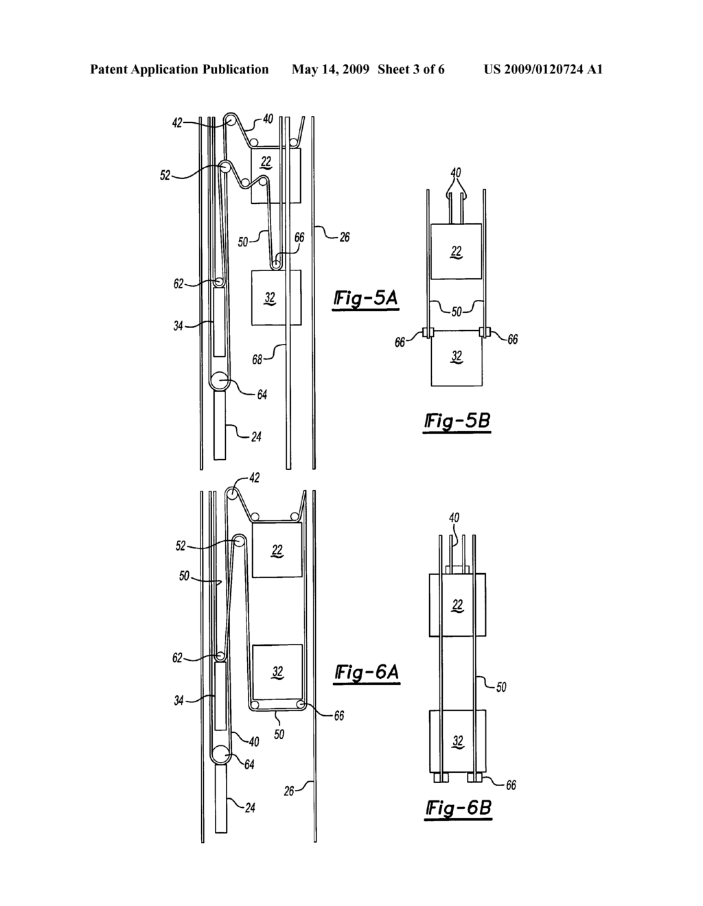 ELEVATOR SYSTEM WITH MULTIPLE CARS IN A HOISTWAY - diagram, schematic, and image 04