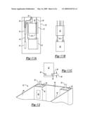 ELEVATOR SYSTEM WITH MULTIPLE CARS IN A HOISTWAY diagram and image