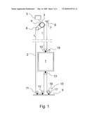 ARRANGEMENT IN AN ELEVATOR WITHOUT COUNTERWEIGHT diagram and image