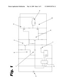 AUTOMATIC BRAKING FOR A MANUALLY CONTROLLED WHEELED CART diagram and image