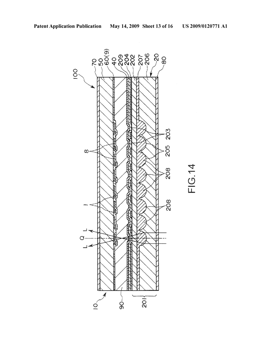 ACTIVE MATRIX DEVICE, METHOD FOR MANUFACTURING SWITCHING ELEMENT, ELECTRO-OPTICAL DISPLAY DEVICE, AND ELECTRONIC APPARATUS - diagram, schematic, and image 14