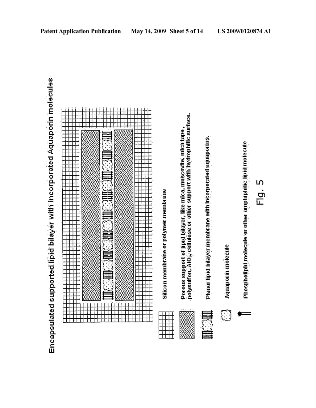 MEMBRANE FOR FILTERING OF WATER - diagram, schematic, and image 06