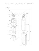 COSMETIC RECEPTACLE diagram and image