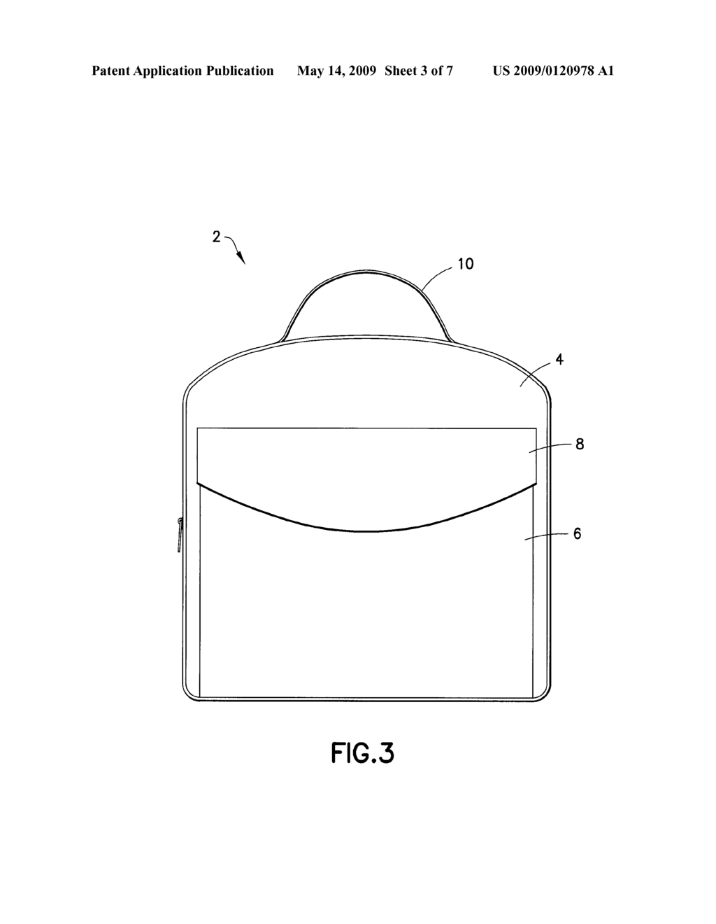 BAG WITH ATTACHED FOLDABLE MAT - diagram, schematic, and image 04