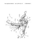 Hitch-mountable bicycle carrier diagram and image