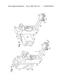 Hitch mounted article carriers for vehicles diagram and image